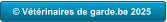 © Vétérinaires de garde.be 2025