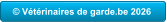 © Vétérinaires de garde.be 2026