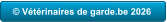 © Vétérinaires de garde.be 2026